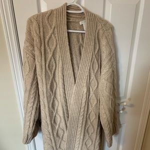 Cable knit cardigan H&M